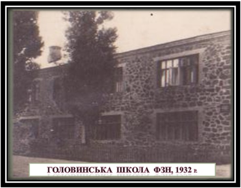 Старе фото будівлі училища